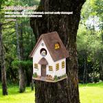 Colourful Hanging Bird House for Garden Birds