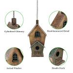 Jemeni Outdoor Hanging Birdhouse, Cottage Style