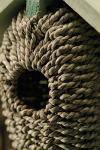 Wren Bird House - Wooden and Seagrass Design