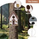 Colourful Hanging Bird House for Garden Birds