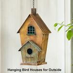 Jemeni Outdoor Hanging Birdhouse, Cottage Style