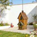 Jemeni Outdoor Hanging Birdhouse, Cottage Style