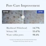 medicube Zero Pore Blackhead Mud Facial Mask - Skin Cooling & Pore Tightening - 3 Minute Quick Dry Formula with AHA, BHA, PHA, and Pore-Purifying Clay - Korean Mud Mask 100 g