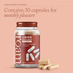 Roam Supplement for Her, Sexual Wellness Booster for Women Supports Arousal + Desire with B2/B6 Vegan Capsules with Maca, Ashwagandha, and Fenugreek - 30 Food Supplements (1 Month Supply)