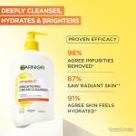 Garnier Vitamin C Brightening Cream Cleanser, 250ml