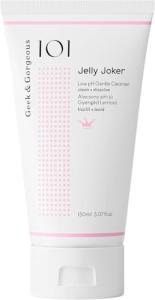 Geek & Gorgeous Jelly Joker - gentle, hard-working cleanser, dissolves (water-soluble) makeup - all skin types including sensitive, 150ml