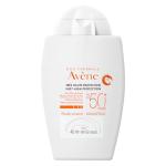 Eau Thermale Avène 50+ Mineral Fluid, SPF 50+ Suncare Fluid for Sensitive Skin, Very High Protection, Highly Water-Resistant, 1x 40ml Bottle