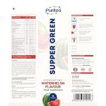 Hot Bargains Super Green Effervescent Tablets – 30 Count | Refreshing Watermelon Flavour | Metabolism Booster, Heart Health & Energy Support Supplement (One Size, Watermelon)