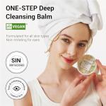 HEIMISH All Clean Balm Mandarin - Cleansing Balm, Waterproof Makeup Remover, Face Cleanser, Oil Based Cleanser, Korean Skincare with Natural Aroma Oil, Vegan, For All Skin Types, 4.0fl.oz/120ml