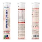 Hot Bargains Super Green Effervescent Tablets – 30 Count | Refreshing Watermelon Flavour | Metabolism Booster, Heart Health & Energy Support Supplement (One Size, Watermelon)