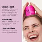 Nip + Fab Salicylic Fix Face Clay Mask 170 ml, Pink Clay Mask for Congested Skin, Deeply Cleanses the Skin, Unblocks Clogged Pores, Removes Toxins and Impurities