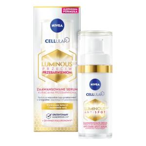 Nivea Cellular Luminous 630 anti-pigment spot intensive serum (30 ml), brightening serum for an even and radiant complexion, face care against pigment spots.
