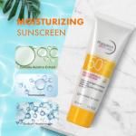 Sunscreen SPF 50 for Face & Body - Lightweight Hydrating SPF 50 Face Moisturiser, Broad-Spectrum UVA & UVB Protection, Non-Greasy Daily Sun Cream, 80ml