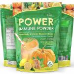 Immune Support Supplement Powder - 150g - Superfood Booster for Adults - Vegan Immunity Health Powder for Smoothies - Plant Based and Gluten Free with Natural Vitamins + Antioxidants - by NextGenU