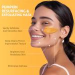Pumpkin Enzyme Mask, Brightening Exfoliating Facial Mask For Dead Skin,Dullness Dark Spots, Uneven Skin Tone,Large Pores and Brightens Skin, Enzyme Exfoliant for Face, 100g