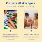 Mustela - Very High Protection Sun Lotion - Sunscreen SPF 50 with Avocado Perseose and vitamin E - Water and Sand Resistant Body Lotion - for Babies, Children and Adult Skins – 100ml