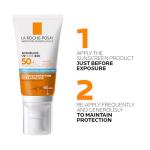 La Roche-Posay Anthelios UVMune 400 Hydrating Cream SPF50+, Face Sunscreen For Dry Sensitive Skin, Ultra Long UVA Protection, Fragrance Free, Water Sweat Sand Resistant, Non-Greasy, 50ml