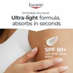 Eucerin Sun Body Oil Control Gel-Cream SPF 50+ 200ml, Ultra-Light Dry Touch Gel Sun Cream for Oily Skin, Fast-Drying Sunscreen with Oil Control Technology, Water-Resistant