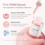 medicube Salmon DNA PDRN Pink Peptide Serum, Pink glow serum, Peptide, Niacinamide, Hydrating & Moisturising & Firming, Uneven Skin Tone, Korean Skincare | 1.01 fl.oz. (1.01 fl.oz., Salmon DNA PDRN)
