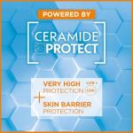 Garnier Ambre Solaire SPF 50+ Sun Protection Serum Face & Body, Non-Sticky, Non-Greasy Fluid Texture, No White Cast, Sensitive Advanced, 125 ml