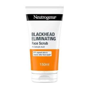 Neutrogena Blackhead Eliminating Face Scrub (1x 150ml), Gentle Face Care with 2% Salicylic Acid, Oil-Free Exfoliator to Help Reduce Blackheads from Day 1, Suitable for Blackhead-Prone Skin