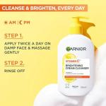 Garnier Vitamin C Brightening Cream Cleanser, 250ml