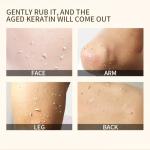 orange enzyme exfoliating gel for Face and Body, Brightening Cleansing Scrub, Natural Orange Bubble Formula, Gentle Radiant Skin Exfoliator with 100g