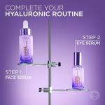 L'Oréal Paris Hyaluronic Acid Serum, Revitalift Filler 1.5% Pure Concentrated HA, Anti-Wrinkle Dropper Serum, Intensely Hydrates & Replumps, Visibly Reduces Fine Lines & Wrinkles, 30ml
