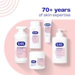 E45 Moisturising Lotion 500 ml for Dry & Sensitive Skin - Long-Lasting Hydration Protect from Dryness, Reduce Redness - Dermatological Body Moisturiser Lotion - Body Lotion - Daily Moisturiser