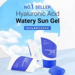 ISNTREE Hyaluronic Acid Watery Sun Gel 50 ml | SPF 50+ PA++++ | Korean Sunscreen | Lightweight & Hydrating Gel | No White Cast | Daily UV Protection