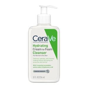 CeraVe Cream-to-Foam Cleanser for Normal to Dry Skin