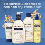 Aveeno Skin Relief Moisturising Lotion, With Soothing Triple Oat Complex & Shea Butter, Suitable For Sensitive Skin, 72-Hour Intense Hydration, Helps Relieve Very Dry and Tight Skin, Unscented, 500ml