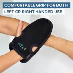DEEP Exfoliation Body Exfoliator Mitt for Dead Skin Removal (1 Glove) NYK1 Exfolimitt Exfoliating Glove for Smooth, Healthy & Glowing Skin - Washable, Quick-Drying & Gentle On Skin