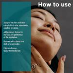 Sea Magik - Face Scrub Exfoliator, Soothing and Replenishing, Infused with Hydrating Dead Sea Salt and Salicylic Acid, Moisturising, Suitable for All Skin Types, Vegan, Cruelty Free (75ml)