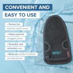 DEEP Exfoliation Body Exfoliator Mitt for Dead Skin Removal (1 Glove) NYK1 Exfolimitt Exfoliating Glove for Smooth, Healthy & Glowing Skin - Washable, Quick-Drying & Gentle On Skin