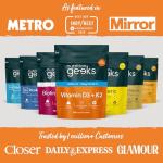 Vitamin D3 4000 iu & Vitamin K2 MK7 100μg - 1 Year Supply, 365 Easy-Swallow Vitamin D3 K2 Tablets, 1-A-Day High Strength Vegetarian D3 and K2 Vitamin Supplements, UK Made Vitamin D Tablets