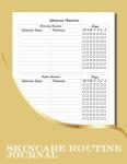 Daily Skincare Routine Journal and Planner