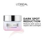 L'Oreal Paris Glycolic Bright Glowing Night Cream, 15ml |Overnight Brightening Cream with Glycolic Acid that Visbily Minimizes Spots & Reveals Glowing skin