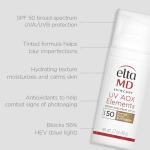 UV Elements Moisturizing Physical Tinted Facial Sunscreen SPF 44 - For All Skin Types & Post-Procedure Skin
