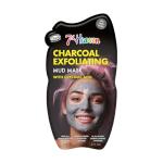 7th Heaven Charcoal Mud Face Mask with Glycolic Acid - Exfoliating - All Skin Types