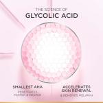 L'Oreal Paris Glycolic Bright Glowing Night Cream, 15ml |Overnight Brightening Cream with Glycolic Acid that Visbily Minimizes Spots & Reveals Glowing skin