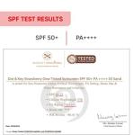 Dot & Key Strawberry Dew Tinted Sunscreen SPF 50 PA with Niacinamide & Hyaluronic Acid, available in Porcelain Light - (01) shade, 50ml for sun protection and hydration.