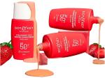 Dot & Key Strawberry Dew Tinted Sunscreen SPF 50 PA with Niacinamide & Hyaluronic Acid, available in Porcelain Light - (01) shade, 50ml for sun protection and hydration.