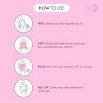 7th Heaven Charcoal Mud Face Mask with Glycolic Acid - Exfoliating - All Skin Types