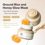 Beauty of Joseon Ground Rice and Honey Glow Mask Wash-Off Face Pack With Rice Honey for Hydrating Exfoliating Soothing All in One Simple Step Korean Skin Care for Women Men 150ml