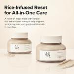 Beauty of Joseon Ground Rice and Honey Glow Mask Wash-Off Face Pack With Rice Honey for Hydrating Exfoliating Soothing All in One Simple Step Korean Skin Care for Women Men 150ml