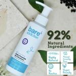 Bare Addiction 150ml Daily Skincare Foaming Gel Cleanser for Deep Cleansing and Reducing Excess Oil Spots Redness and Blocked Pores