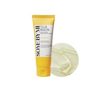 SOME BY MI Yuja Niacin Brightening Moisture Gel Cream 100ml – Korean Skincare Moisturiser with 10 Vitamins & Niacinamide – Lightweight Hydrating Cream for Dark Spots, Pigmentation & Dull Uneven Skin