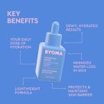 BYOMA Hydrating Serum (30ml) Moisturising Face Serum with Squalane and Ceramides for Glowing, Dewy Skin - Deep Hydration and Barrier Support