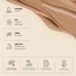 Heliocare 360 Mineral Tolerance Fluid SPF50 50ml / Mineral Sunscreen For Face/Daily UVA UVB Visible Light and infrared-A Hypoallergenic Sun Protection/Silky Transparent Finish, White